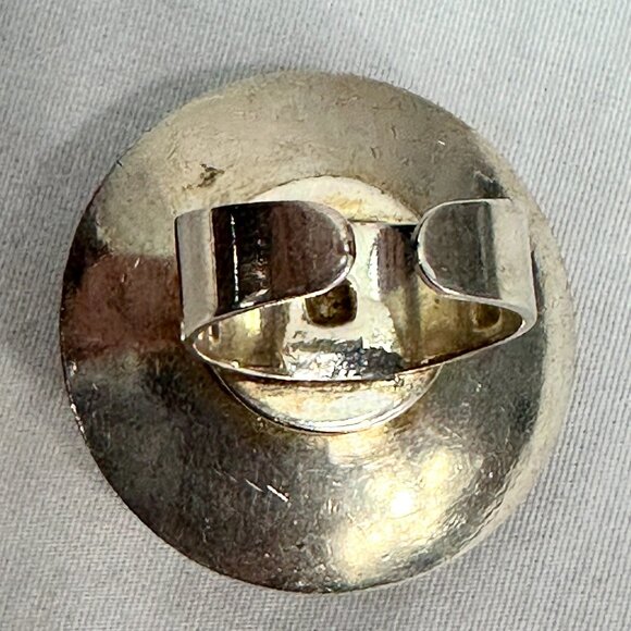 Vtg Denmark Silver J Anderson Erik Dennung Cuff Bracelet Ring Set AD Design - Picture 6 of 14